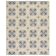 Safavieh Four Seasons 8' X 10' Hand Hooked Rug in Ivory and Blue