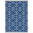 Safavieh Four Seasons 5' X 7' Hand Hooked Rug in Navy and Ivory
