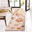 Safavieh Four Seasons 2' X 6' Hand Hooked Rug in Ivory and Yellow