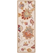 Safavieh Four Seasons 2' X 6' Hand Hooked Rug in Ivory and Yellow