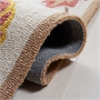Safavieh Four Seasons 2' X 6' Hand Hooked Rug in Ivory and Yellow