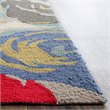 Safavieh Four Seasons 4' X 6' Hand Hooked Polyester Pile Rug in Ivory