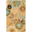 Safavieh Four Seasons 4' X 6' Hand Hooked Polyester Pile Rug in Taupe
