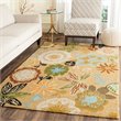 Safavieh Four Seasons 8' X 10' Hand Hooked Polyester Pile Rug in Taupe