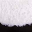 Safavieh Faux Sheep Skin 6' Round Power Loomed Acrylic Rug