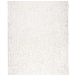 Safavieh Faux Sheep Skin 9' X 12' Power Loomed Acrylic Rug in Ivory