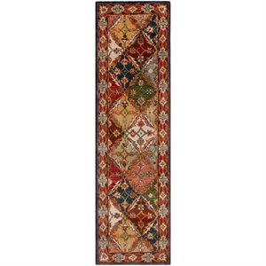 Safavieh Heritage 4'6&quot X 6'6&quot Oval Hand Tufted Wool Rug