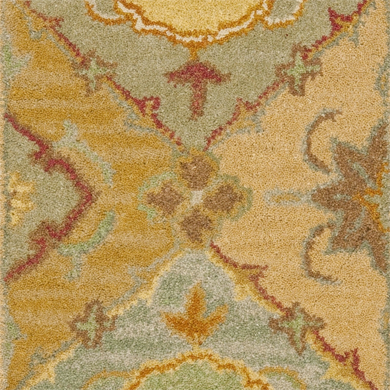 Safavieh Heritage 10' Square Hand Tufted Wool Pile Rug