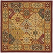Safavieh Heritage 4' Square Hand Tufted Wool Pile Rug