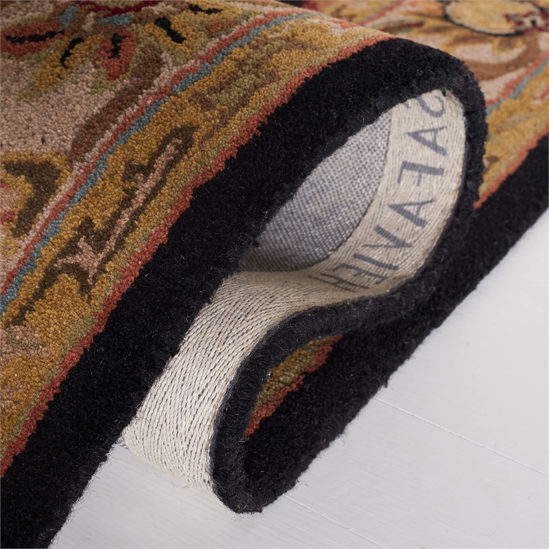 Safavieh Heritage 4' Square Hand Tufted Wool Rug