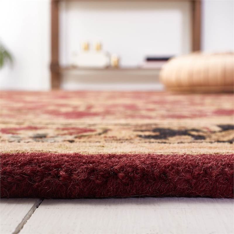 Safavieh Heritage 10' Square Hand Tufted Wool Rug
