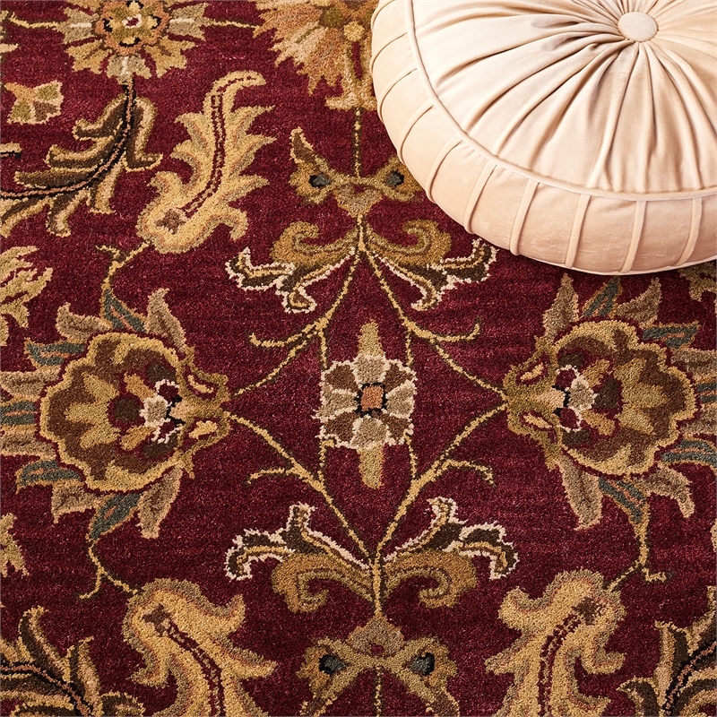 Safavieh Heritage 10' Square Hand Tufted Wool Rug