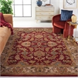 Safavieh Heritage 9' X 12' Hand Tufted Wool Pile Rug in Red and Ivory