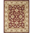 Safavieh Heritage 9' X 12' Hand Tufted Wool Pile Rug in Red and Ivory