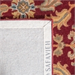 Safavieh Heritage 9' X 12' Hand Tufted Wool Pile Rug in Red and Ivory