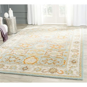 Safavieh Heritage 9' Square Hand Tufted Wool Rug