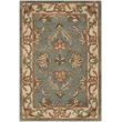 Safavieh Heritage 11' X 17' Hand Tufted Wool Rug in Blue and Beige