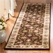 Safavieh Heritage 9' X 12' Hand Tufted Wool Rug in Brown and Beige