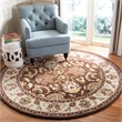 Safavieh Heritage 9' X 12' Hand Tufted Wool Rug in Brown and Beige