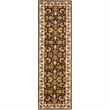 Safavieh Heritage 9' X 12' Hand Tufted Wool Rug in Brown and Beige
