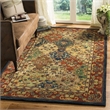 Safavieh Heritage 8' X 10' Hand Tufted Wool Pile Rug in and Burgundy