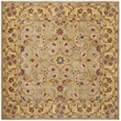 Safavieh Heritage 6' Square Hand Tufted Wool Rug