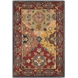 Safavieh Heritage 8' X 10' Hand Tufted Wool Pile Rug in Red
