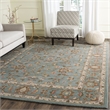 Safavieh Heritage 8' X 10' Hand Tufted Wool Pile Rug in Blue and Blue