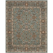 Safavieh Heritage 8' X 10' Hand Tufted Wool Pile Rug in Blue and Blue