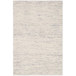 Safavieh Himalaya 2' X 3' Hand Loomed Wool Pile Rug in Silver