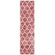 Safavieh Himalaya 5' X 8' Hand Loomed Wool Pile Rug in Red and Ivory