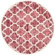 Safavieh Himalaya 5' X 8' Hand Loomed Wool Pile Rug in Red and Ivory