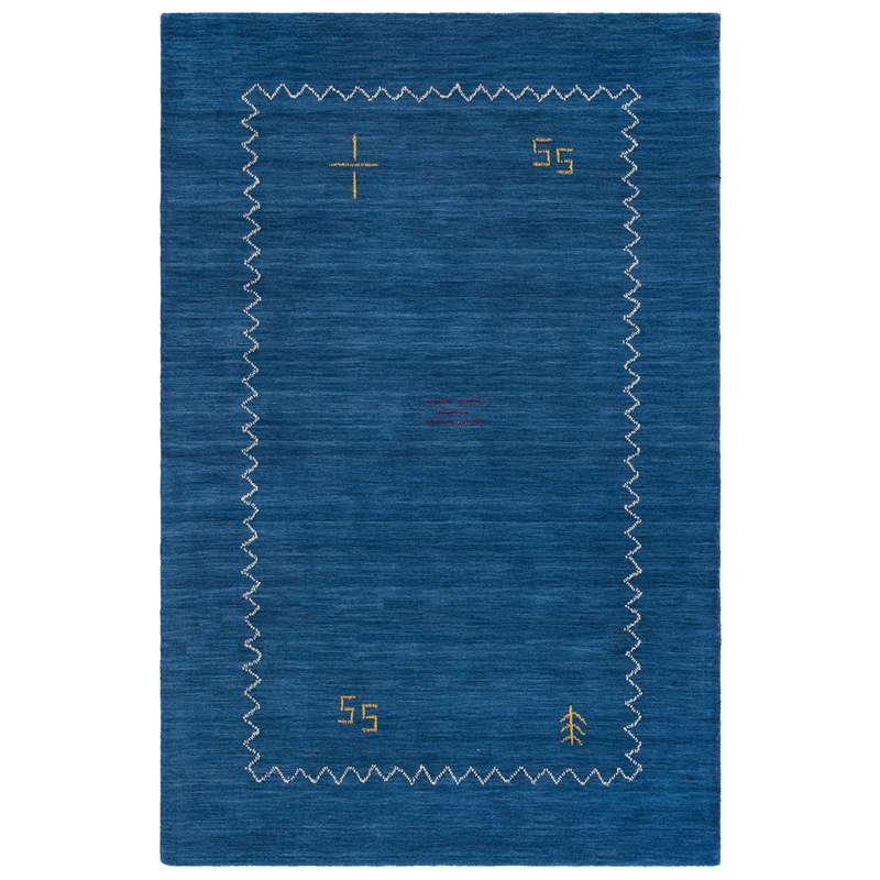 Safavieh Himalaya 11' X 15' Hand Loomed Wool Pile Rug in Blue