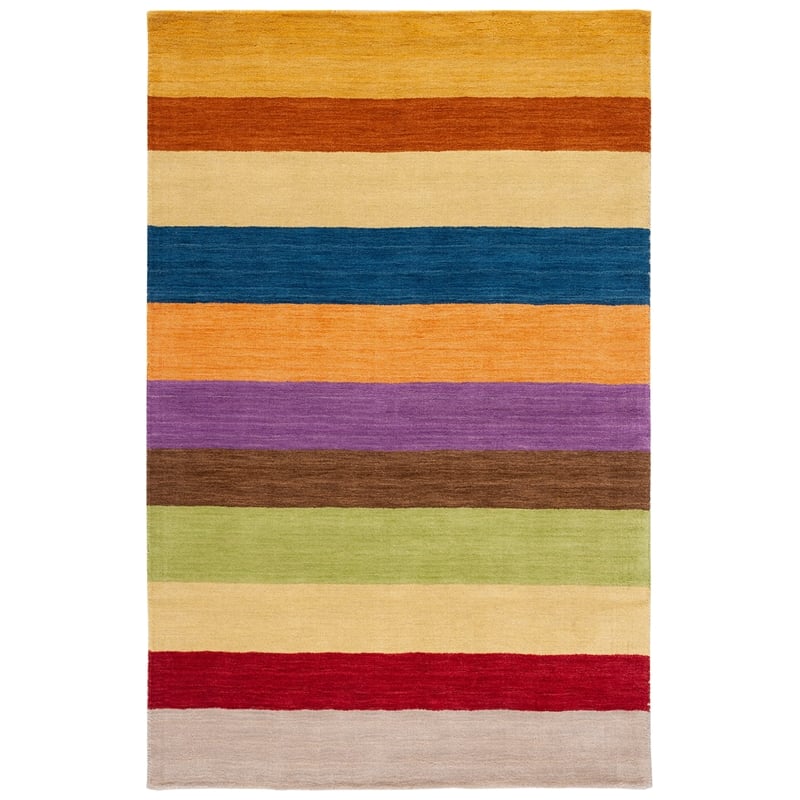 Safavieh Himalaya 6' X 9' Hand Loomed Wool Pile Rug in Yellow