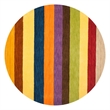 Safavieh Himalaya 6' Square Hand Loomed Wool Pile Rug in Yellow