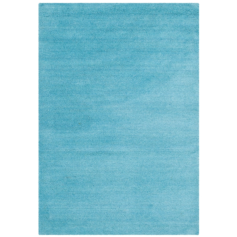 Safavieh Himalaya 2' X 3' Hand Loomed Wool Pile Rug in Turquoise