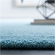 Safavieh Himalaya 4' Square Hand Loomed Wool Rug in Turquoise