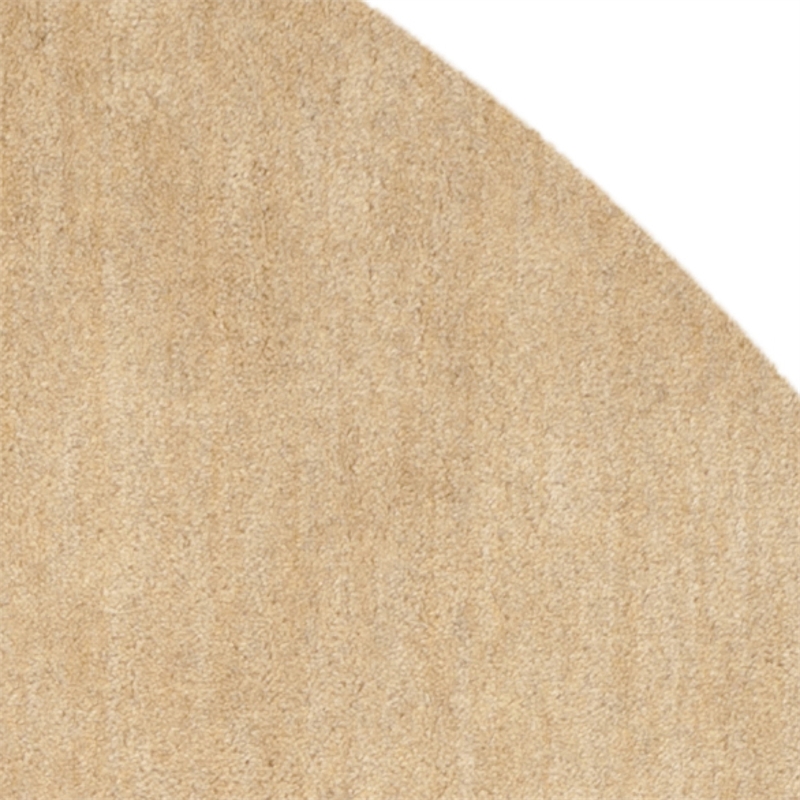 Safavieh Himalaya 10' Round Hand Loomed Wool Pile Rug in Beige