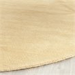 Safavieh Himalaya 8' Round Hand Loomed Wool Pile Rug in Beige