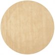 Safavieh Himalaya 8' Round Hand Loomed Wool Pile Rug in Beige