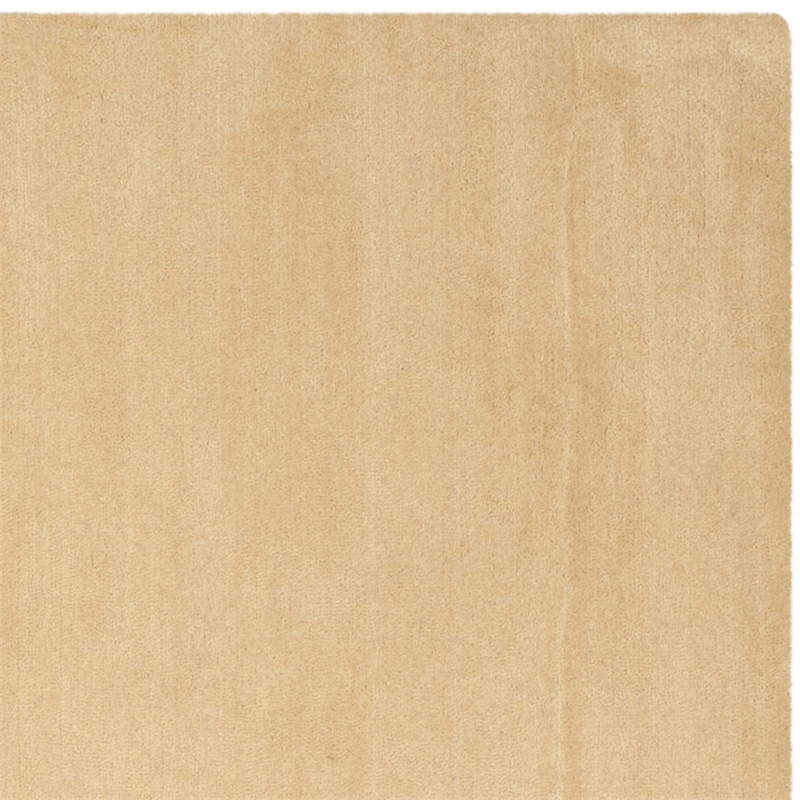 Safavieh Himalaya 8' Square Hand Loomed Wool Pile Rug in Beige