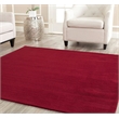 Safavieh Himalaya 8' Square Hand Loomed Wool Pile Rug in Red
