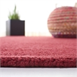 Safavieh Himalaya 8' Square Hand Loomed Wool Pile Rug in Red