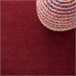 Safavieh Himalaya 8' Square Hand Loomed Wool Pile Rug in Red
