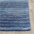 Safavieh Himalaya 6' Square Hand Loomed Wool Pile Rug in Blue