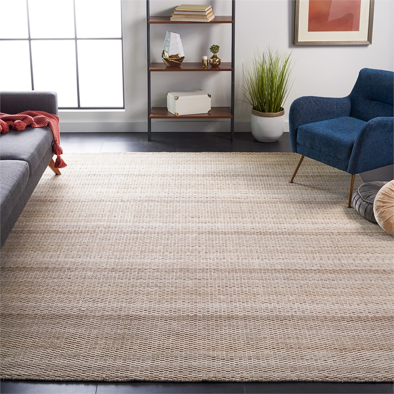Safavieh Himalaya 8' X 10' Hand Loomed Wool Pile Rug in Beige