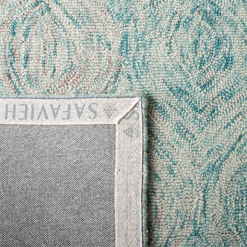 Safavieh Ikat 4' Square Hand Tufted Wool Rug