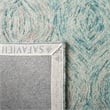 Safavieh Ikat 6' X 9' Hand Tufted Wool Pile Rug in Ivory and Sea Blue