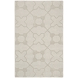 Safavieh Impressions 3' X 5' Hand Loomed Wool Rug in Silver