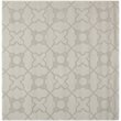 Safavieh Impressions 5' Round Hand Loomed Wool Rug in Silver